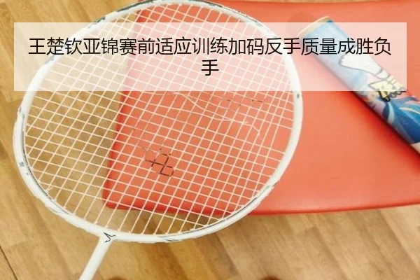 王楚钦亚锦赛前适应训练加码反手质量成胜负手